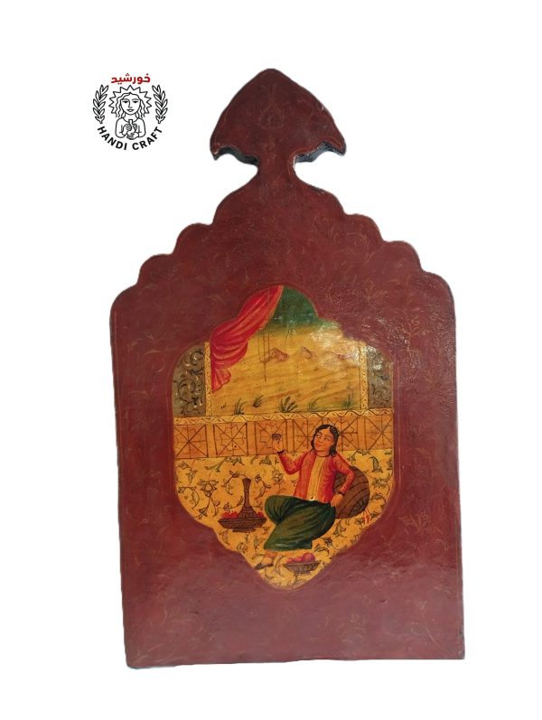 قاب ایینه ی طرح قاجاری
